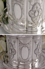 画像2: 打ち出し彫刻が美しい　ヴィクトリアン　ビスケットジャー (2)