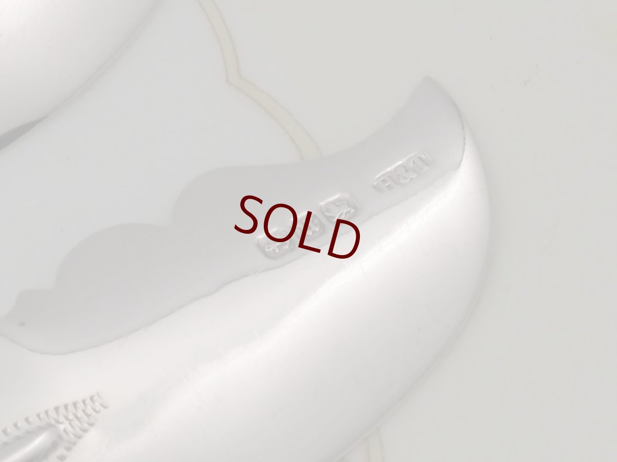 画像4: ペア 純銀 & 白蝶貝 ヴィクトリアンバターナイフセット (4)