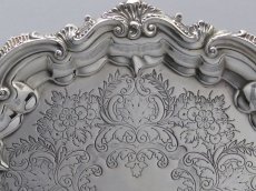 画像3: ビクトリアン　シルバープレート　ミニ　サルヴァ (3)