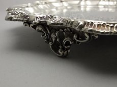 画像5: ビクトリアン　シルバープレート　ミニ　サルヴァ (5)