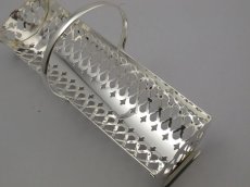 画像3: 透かし細工 シルバープレート ビスケットトレイ (3)