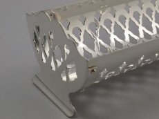 画像2: 透かし細工 シルバープレート ビスケットトレイ (2)