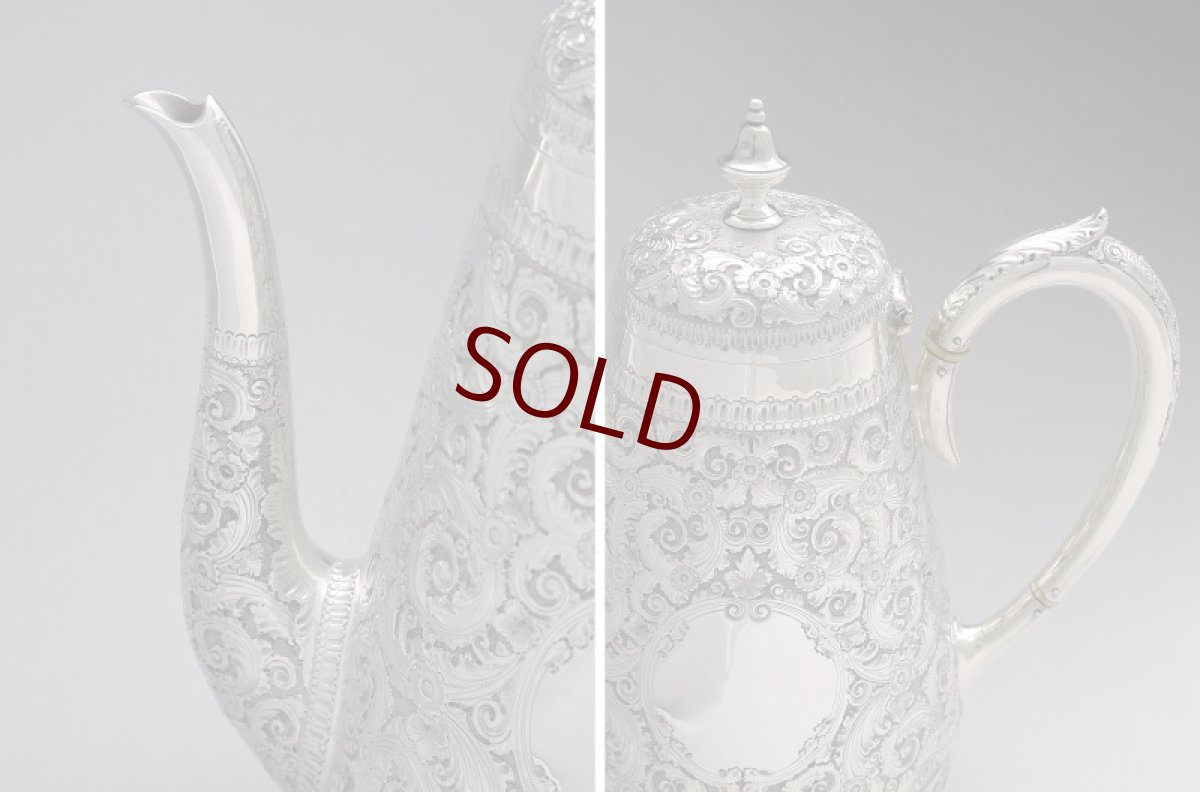 画像3: アンティーク 華麗美彫刻　ヴィクトリアン コーヒーポット　 (3)