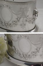 画像2: ヴィクトリアン 薔薇とリボンガーランドのビスケットジャー (2)