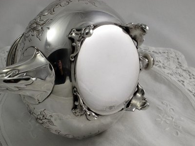 画像1: ヴィクトリアンロココスタイル 小鳥の摘みとお花のティーセット