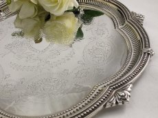 画像2: Mappin & Webb マッピン＆ウェッブ シルバープレート サルヴァ (2)