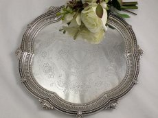 画像1: Mappin & Webb マッピン＆ウェッブ シルバープレート サルヴァ (1)