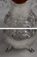画像2: ヴィクトリアン　1856年　純銀（スターリングシルバー925）　クリームジャグ (2)