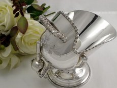 画像5: シルバープレート コールバケツ型のシュガーボウル (5)