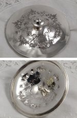 画像5: ヴィクトリアン リボンガーランド、薔薇とお花の彫刻のディッシュ (5)