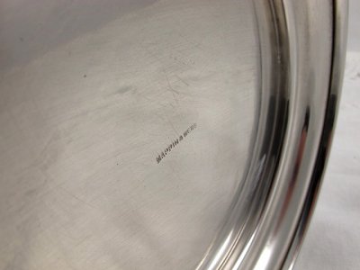 画像1: Mappin & Webb リボンガーランドと透かしの ワインコースター