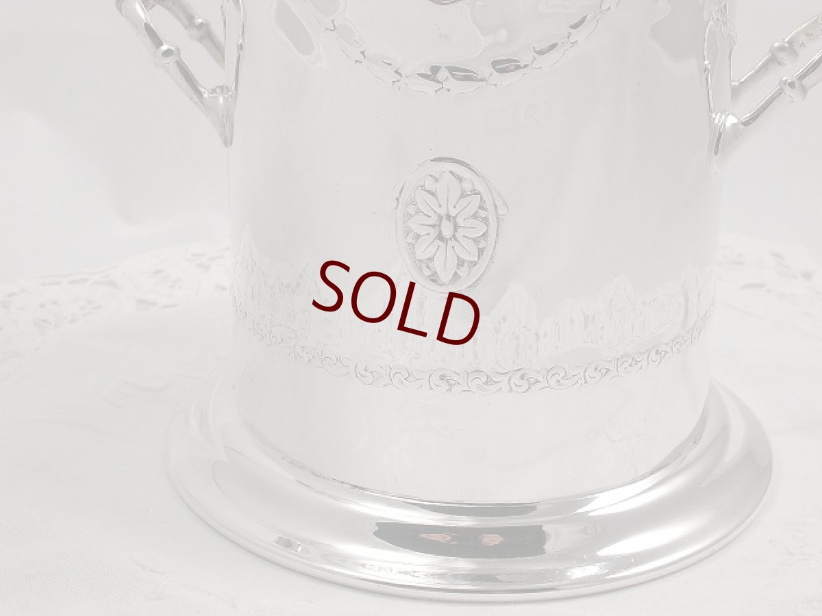 画像3: Mappin & Webb リボンガーランドと透かしの ワインコースター (3)