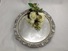 画像1: 英国アンティーク  ヴィクトリアン サルヴァ（ トレー） (1)