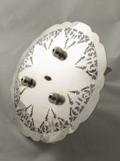 画像4: エドウォーディアン　シルバープレート透かし彫　サンドイッチトレイ (4)