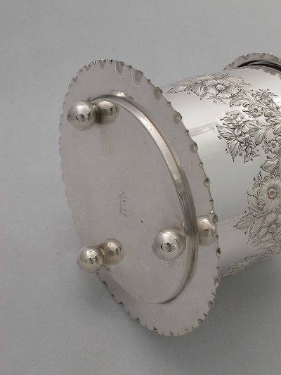 画像1: ヴィクトリアン お花のガーランド ビスケットジャー