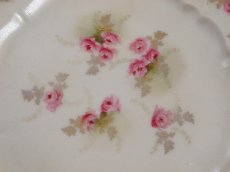 画像5: 1880年 手描き金彩　ドイツ RS PRUSSIA　 オーストリアンローズ　トリオセット (5)