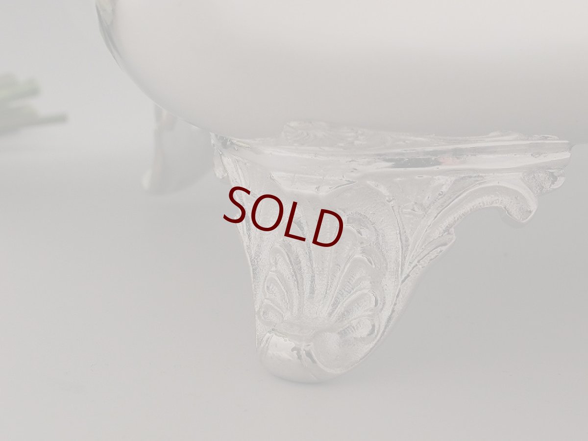 画像5: ヴィクトリアン シルバープレート 美彫 薔薇のケーキバスケット (5)