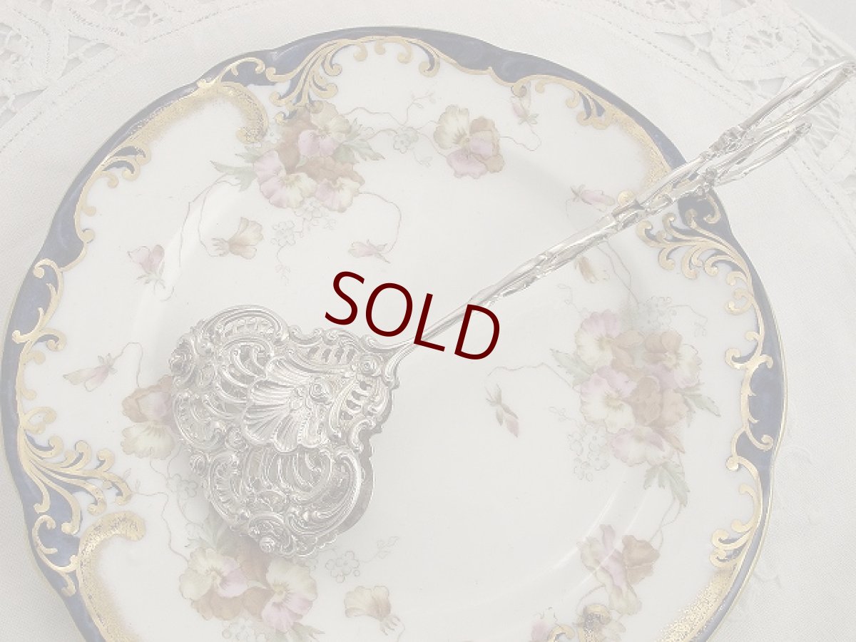 画像4: 純銀(800)　薔薇の透かし細工　ペイストリートング (4)