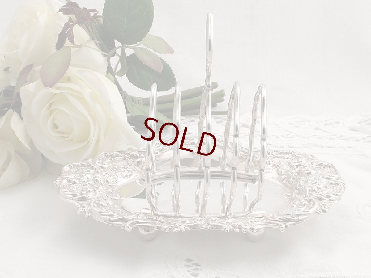 画像4: ヴィクトリアン/エドウォーディアンロココ風美装飾  トーストラック (4)