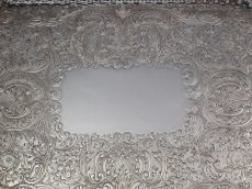 画像2: ヴィンテージ 美装飾 透かし細工 ギャラリートレイ (2)
