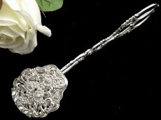 画像3: 純銀(835)　薔薇、花と葉の透かし細工　ペイストリートング (3)