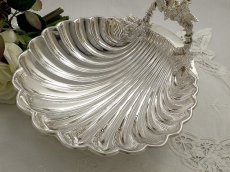 画像3: ヴィクトリアン　美品 シェル型 グレープスタンド (3)