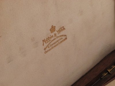 画像2: 1920年代 マッピン&ウェッブ お花の彫刻 白蝶貝 デザートカトラリー6組セット その2