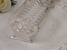 画像3: 稀少 透かし細工  シルバープレート ビスケットトレイ (3)