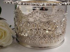 画像3: ヴィクトリアン 透かし細工、彫刻の見事な　フラワーポット (3)