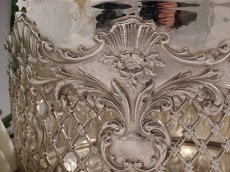 画像4: ヴィクトリアン 透かし細工、彫刻の見事な　フラワーポット (4)