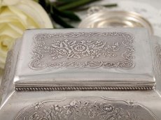 画像3: エドウォーディアン 薔薇のティーキャディー (3)