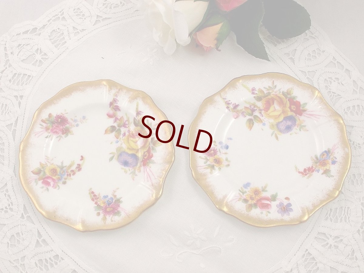 画像1: ハマースレイ  ドレスデンスプレイズ プレート　2枚セット　その４ (1)