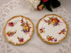 画像1: ハマースレイ  ドレスデンスプレイズ プレート　2枚セット　その４ (1)