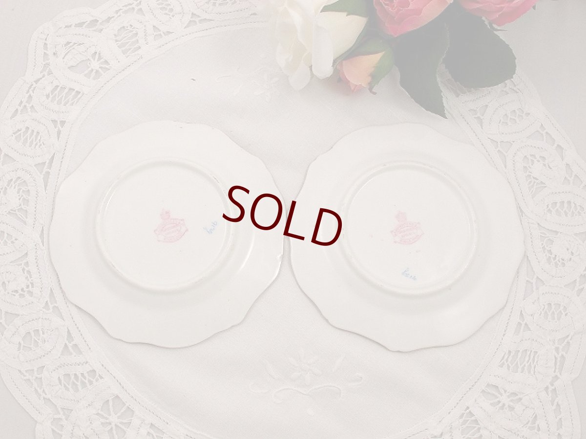 画像4: ハマースレイ  ドレスデンスプレイズ プレート　2枚セット　その４ (4)