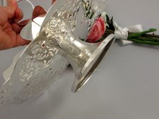 画像4: ヴィンテージ 透かし細工　スクエア  サンドイッチトレイ (4)