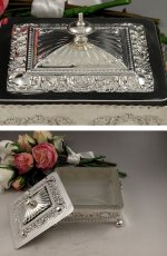 画像3: ヴィクトリア時代後期/エドウォーディアン　ロココ調　バターディッシュ (3)