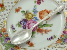 画像5: ヴィクトリアン/エドウォーディアン　ロココ調ハンドル　ティースプーンセット (5)