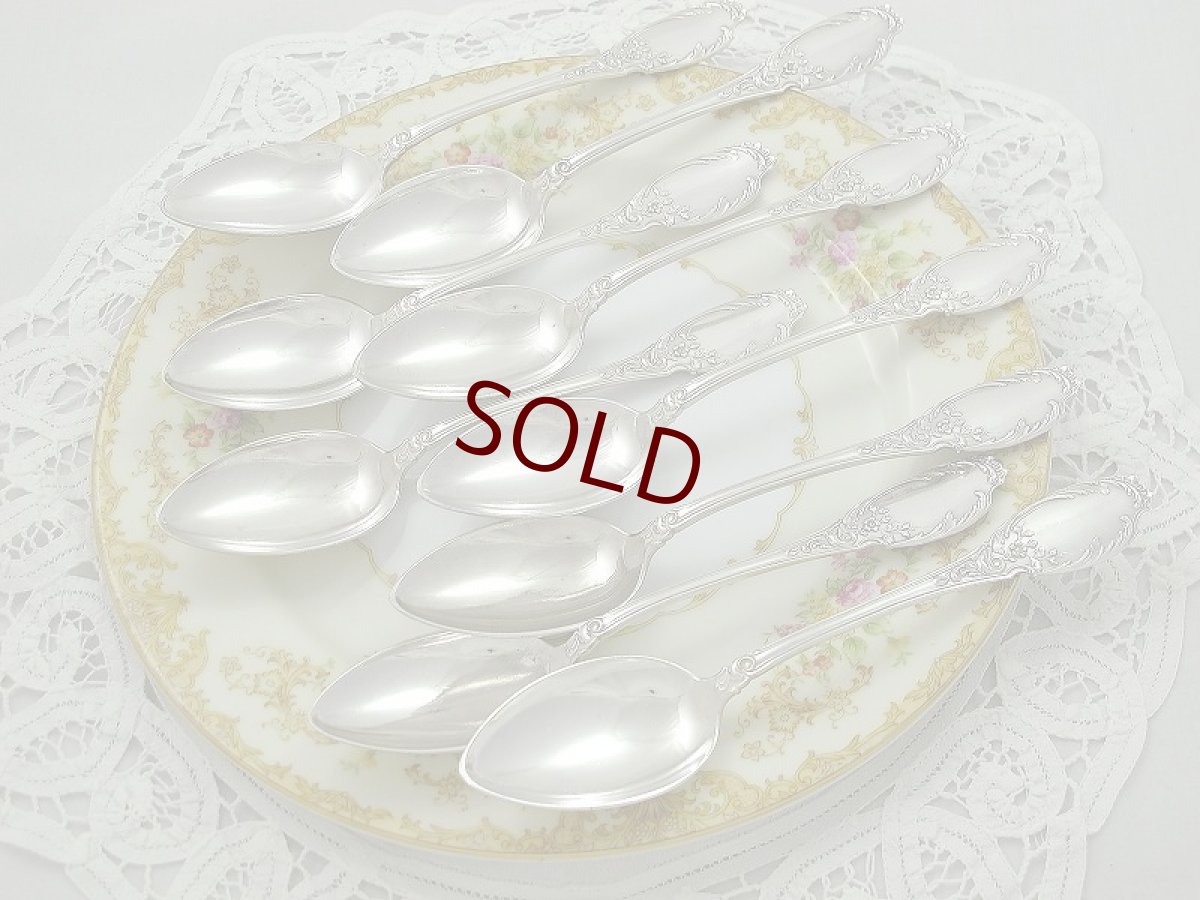 画像5: ヴィンテージ ロココスタイル　ドイツ製　ディナースプーン (5)