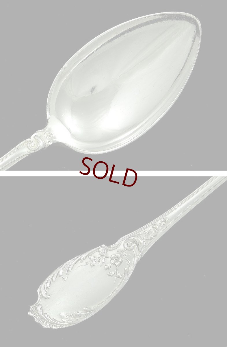 画像3: ヴィンテージ ロココスタイル　ドイツ製　ディナースプーン (3)