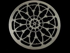 画像1: 純銀（925）　1932年　透かし細工 ティーポットスタンド (1)