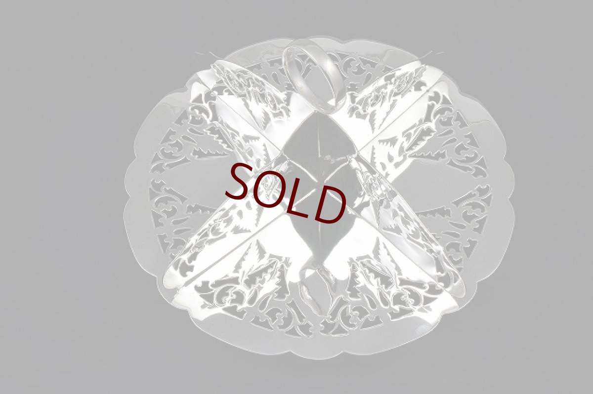 画像4: ヴィンテージ 透かし細工　サンドイッチトレイ (4)