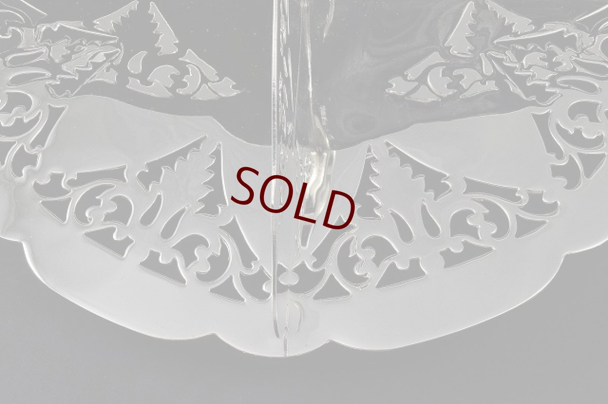 画像5: ヴィンテージ 透かし細工　サンドイッチトレイ (5)