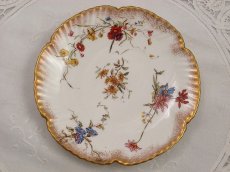 画像5: ハマースレイ　1892年　金彩とイングリッシュガーデンフラワーブーケトリオセット (5)