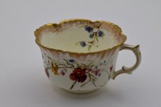 画像3: ハマースレイ　1892年　金彩とイングリッシュガーデンフラワーブーケトリオセット (3)