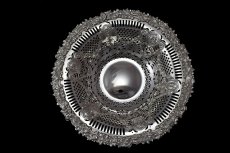 画像2: 1912年－31年 カーストボーダーとピアッシングが素晴らしいコンポート (2)