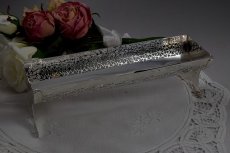 画像1: 珍しい透かし細工　ハンドルなし　ビスケットトレイ (1)