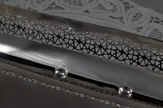 画像4: 珍しい透かし細工　ハンドルなし　ビスケットトレイ (4)