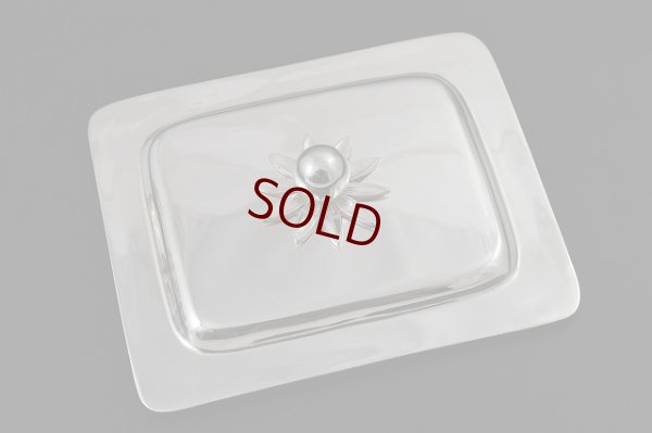 画像4: シルバープレート　ヴィクトリアン　ロカイユ装飾透かし細工　バターディッシュ