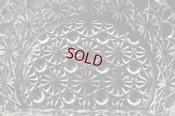 画像5: シルバープレート　1900年ごろ　カットグラス　ダブルジャムディッシュ