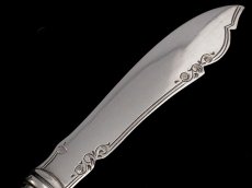 画像2: シルバープレート 白蝶貝ハンドル　バターナイフ (2)